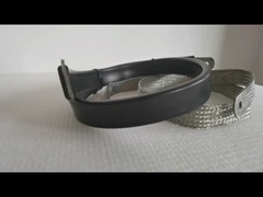 Fleksibel Tembaga Berliku Konektor Tin Plated tahan korosi tinggi