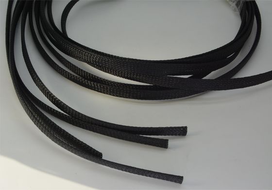 Ketahanan Abrasi PET Kabel Sleeve Terikat Kabel Wrap Flame Retardant