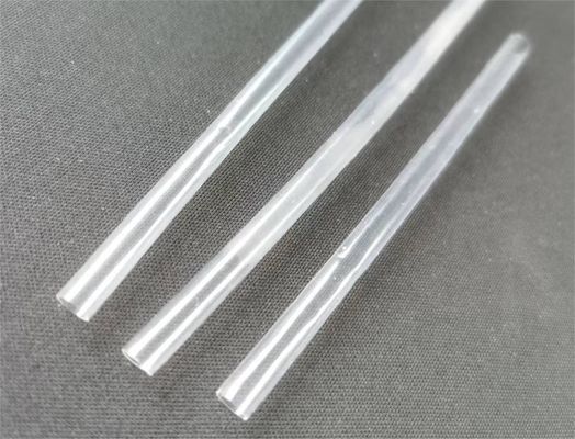 Transparan dinding tipis PVDF Panas menyusut tabung Semi-ketat Polyvinylidene Fluoride Panas menyusut tabung