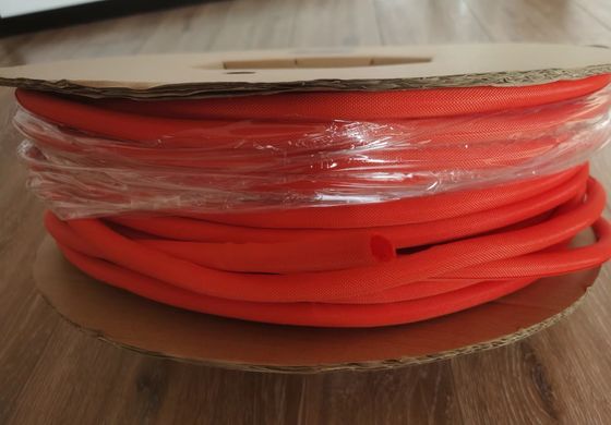 Self-extinguishing PET Wrap Around Braided Sleeving Cable Dilindungi Wire Harness Manajemen