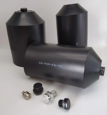 IP67 Polyolefin Hitam Terisolasi Kabel End Caps Panas Shrinkable Wire End Caps