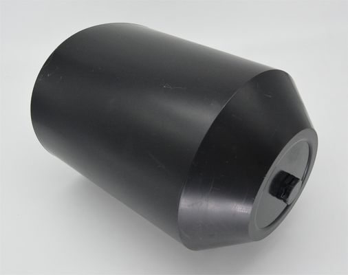 Hitam Terisolasi Polyolefin Kabel End Caps Panas mengecil IP67 Panas mengecil kawat End Caps