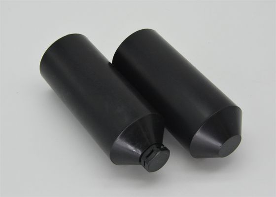 IP67 Polyolefin Hitam Terisolasi Kabel End Caps Panas Shrinkable Wire End Caps