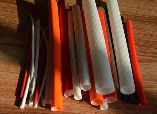 High Arc Resistant Glass Fiber Tube Flexible Fiberglass Tubing Rintangan korosi