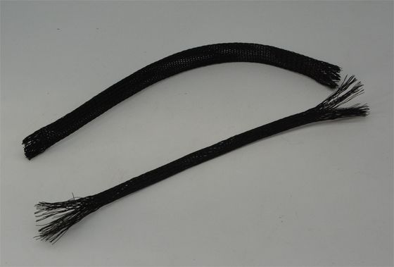 Ketahanan Abrasi PET Kabel Sleeve Terikat Kabel Wrap Flame Retardant