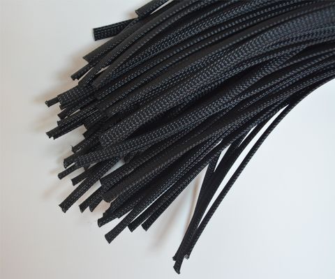 RoHS UL PET Expandable Braided Sleeve Flame Retardant