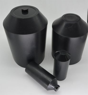 Polyolefin Panas Menurunkan Cap End Untuk Wire Absorpsi Air 0,2% Panas Menurunkan Cap End Kabel