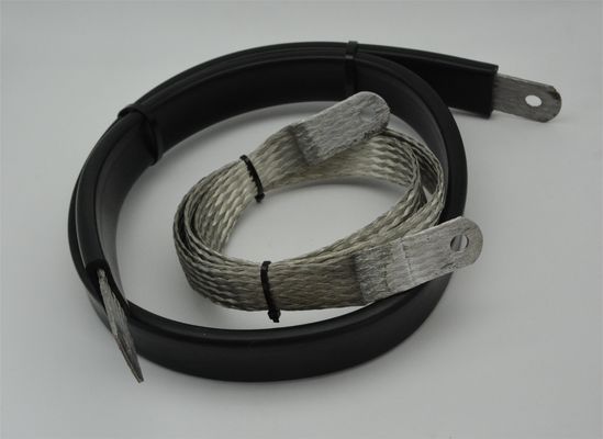 Flat Electrical Connection Braided Copper Flexible Connector (Sambungan listrik datar)
