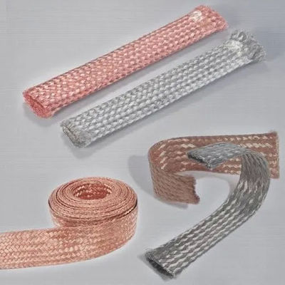 Fleksibel Tembaga Berliku Konektor Tin Plated tahan korosi tinggi