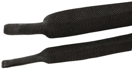 Expandable Pelitup Pet Hitam Kabel Sleeve Flammability UL94 V2