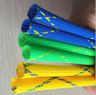UL Disetujui PET Expandable Braided Sleeve Wear Resistant