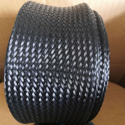 UL Disetujui PET Expandable Braided Sleeve Wear Resistant