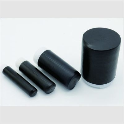 Kabel Karet Silikon Cairan LSR Cold Shrink Termination Kits End Cap Hitam Cold Shrink Splice Kits