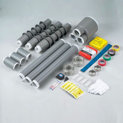 IEC 60502 Standard Cold Shrink Termination Kits 35KV Indoor / Outdoor Cold Shrink Splice Kits untuk Kabel