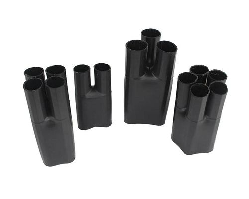 RoHS Terisolasi Waterproof Splitter Panas Shrinkable Kabel Breakout