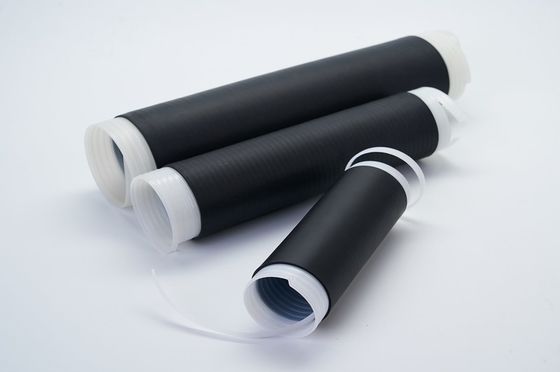 Kabel Karet Silikon Cairan LSR Cold Shrink Termination Kits End Cap Hitam Cold Shrink Splice Kits