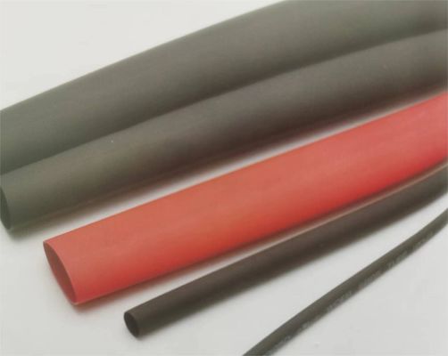 Dual Wall Adhesive Lining Heat Shrink Polyolefin Tubing Dengan 4:1 Shrink Ratio