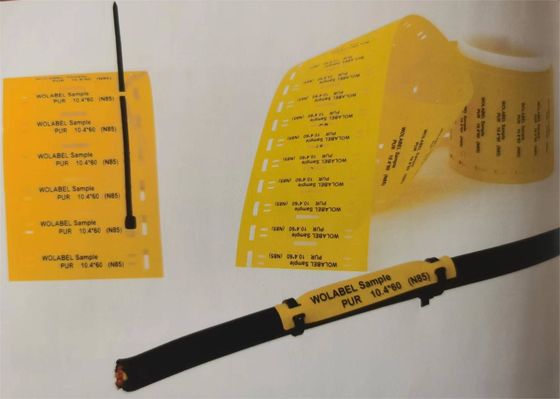 Tag Identifikasi Retardant Api Bebas Halogen Untuk Marker