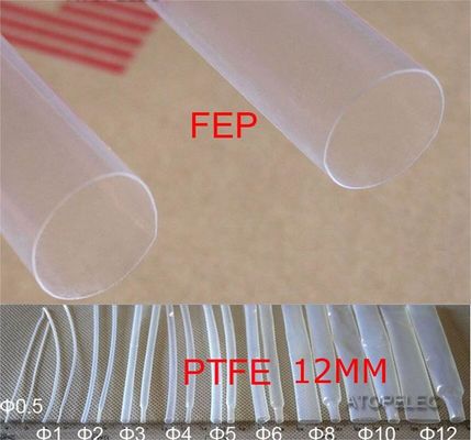 PTFE  Heat Shrinking Tubing Shrink Ratio:1.7:1, 2:1,4:1