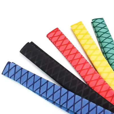 15mm Fleksibilitas Tinggi Warna Skid Proof Non Slip Panas Kurangi Sleeve Tube Untuk Raket Badminton