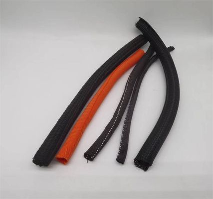 Skalabilitas yang baik PET Membungkus Sekitar Kabel Berliku Sleeve Self-extinguish