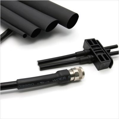 Kelas militer Dual Wall Adhesive Lining Polyolefin Heat Shrinking Tubing