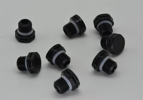 Penggunaan Umum Bolt Plastik Bernafas M12 * 1.5 Sekrup IP68 Colokan Waterproof