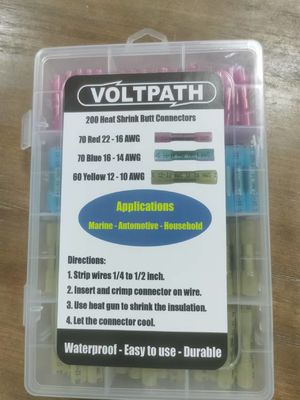 Waterproof panas mengecil kabel konektor terminal kit