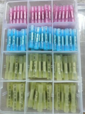 Waterproof Popular Joiners Nautical 300pcs Solder Solder Lengan Penyambungan Solder Seal Heat Shrink Butt Connector