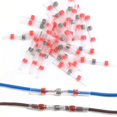 High Flame Retardant Tin Ring Solder Heat Shrink Insulation Termination Dengan Dilindungi Baik