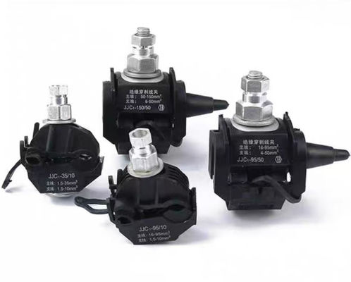 1KV kabel tegangan rendah tinggi Splitter kabel isolasi penembusan konektor JJC-2-95 Tidak mengelupas penembusan penjepit